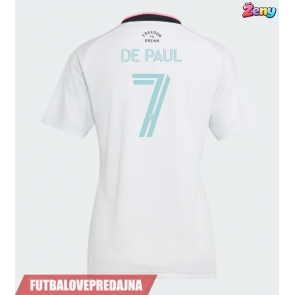Lacne Ženy Futbalové dres Inter Miami Rodrigo De Paul #7 2026-27 Krátky Rukáv - Tretina